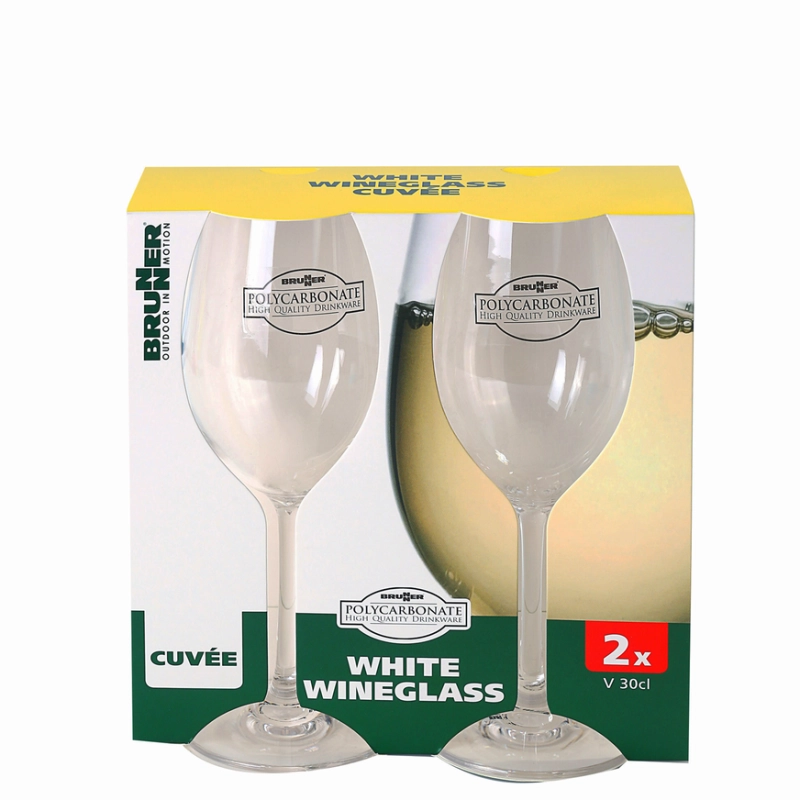 Brunner Cuvée witte wijnglas set à 2 st.