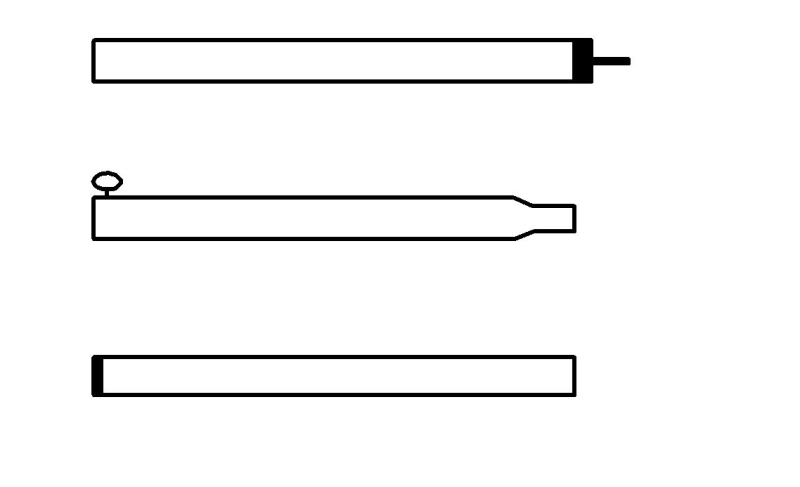 Campking Caravanvoortentstok 25/22mm Alu