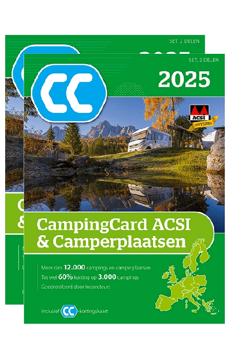 ACSI Campingcard & Camperplaatsen '25