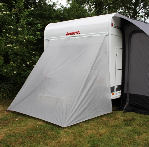 Eurotrail Bike Shelter achter caravan