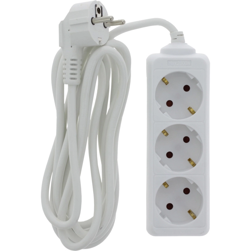 Stekkerdoos 3-voudig 3 mtr.