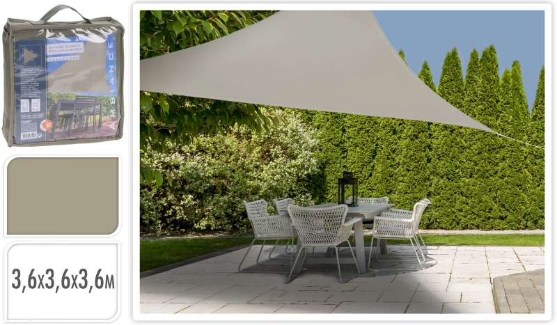 Schaduwdoek Driehoek