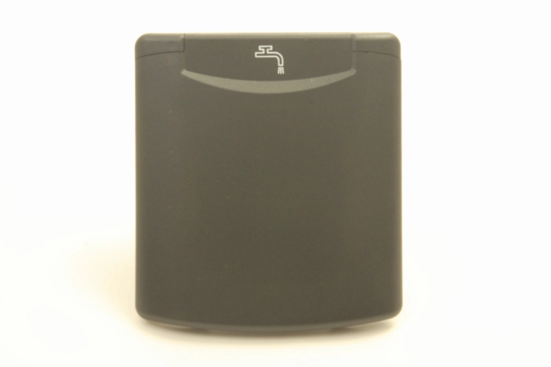 Watervulopening zwart 40mm des