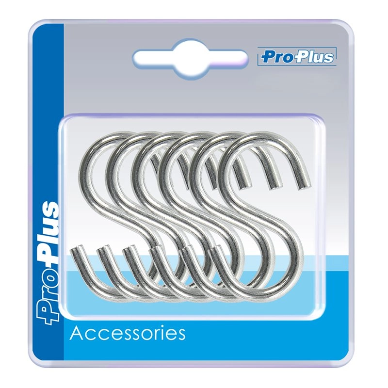 Pro-Plus S-haak Ø3mm á 6 stuks