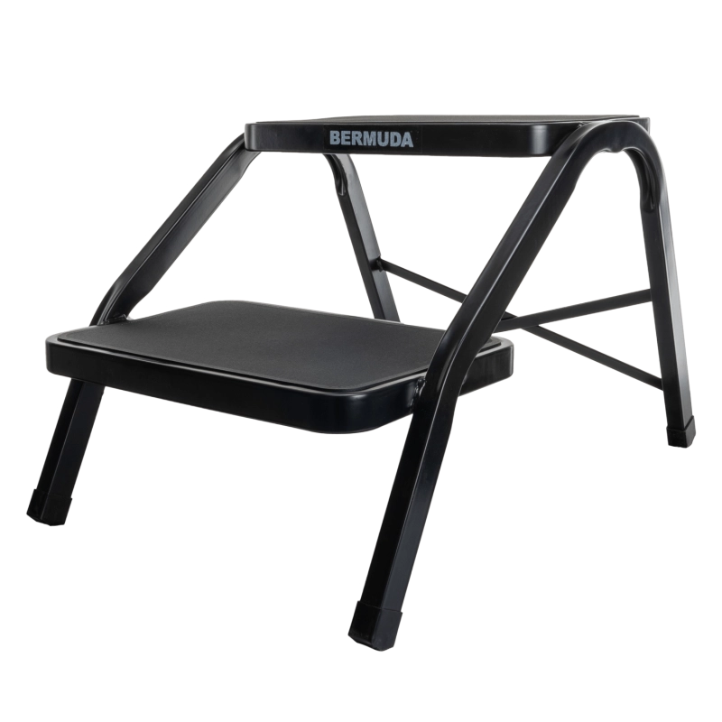 Haba opstap Bermuda dubbel Zwart